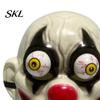 Prop Scenico Stanza Segreta Inquietante Maschera Integrale Horror di Halloween con Occhi Sanguinanti Sporgenti, Materiale Party Hard Spaventoso per Costume Cosplay Adulto