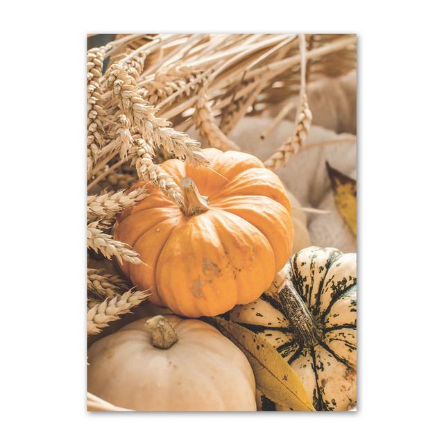 

Скандинавский урожай, осенний сезон тыквы, сельская настенная живопись, холст, живопись, постеры и принты, настенные панно для украшения гостиной 21X30cm No Frame