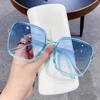 New Oversized Rectangle Sunglasses Women's Fashion Square Sun Glasses Men's Classic Vintage Eyewear UV400