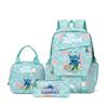 Student Schoolbag Three-Piece Set Middle School Schoolbag Backpack Large Capacity High School Backpack