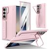 Busine Sle Multifunctional Lens Holder with Wristband Tempered Glass Film Case for Samsung Galaxy Z Fold 7 6 5 4 3 Protect Cover