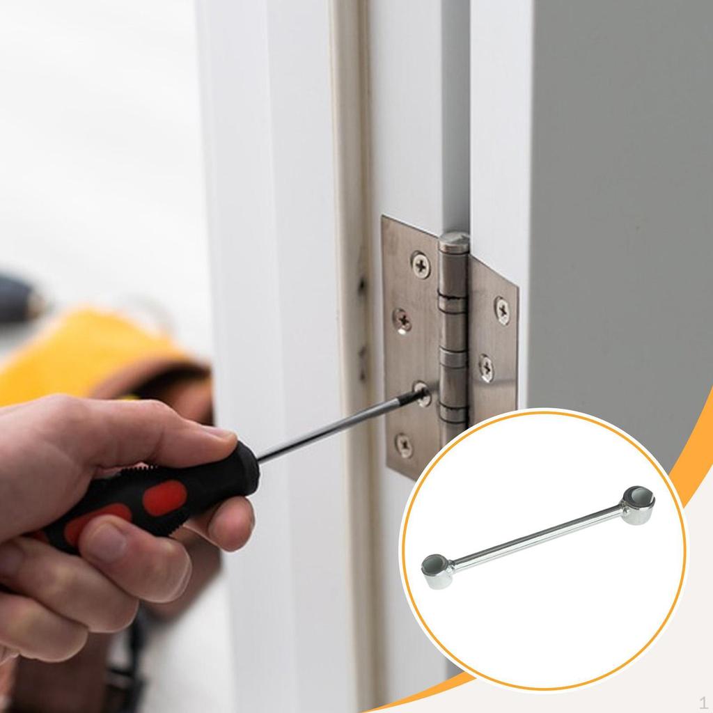 Adjustable Spanner Tool for Door Hinge Fixing Needs