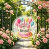 2D Flat Acrylic Puzzle Sun Catcher, Birthday-Themed Sun Catcher Puzzle, Home And Garden Decor, Suitable Gift for Christmas, Thanksgiving, Valentine'S 