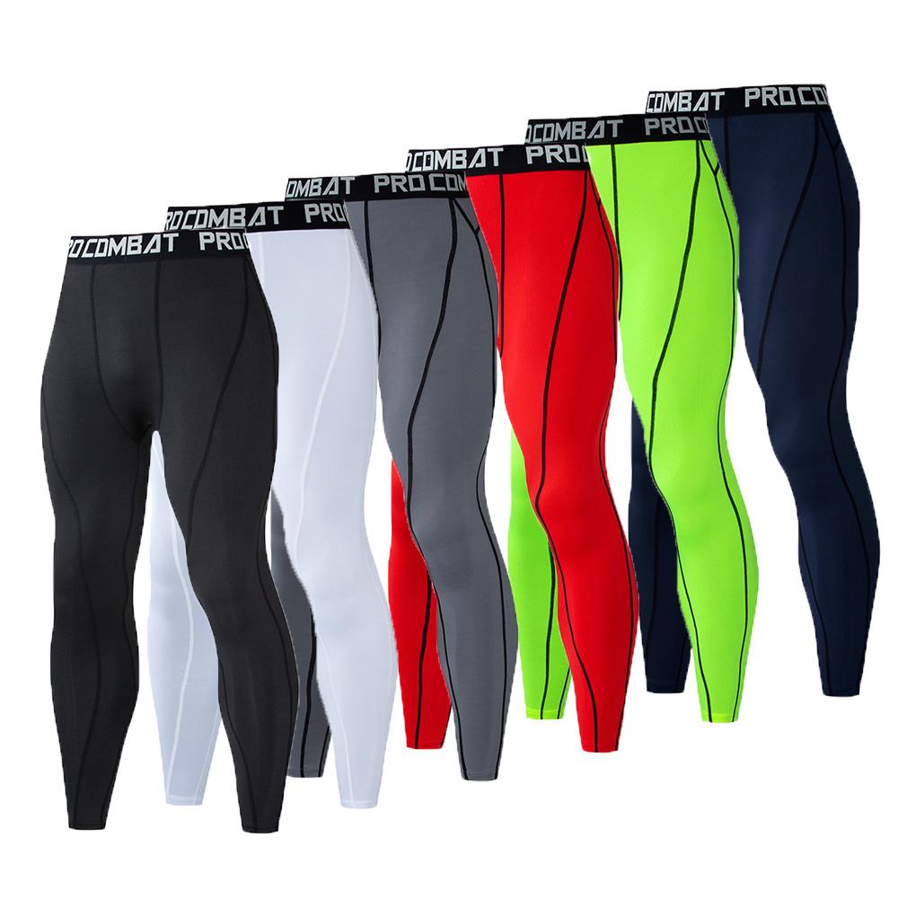 Neu Kompression Hosen Leggings Männer Laufschuhe Sport Schnelle Trockene Hosen Fitness Training Hosen Männlichen