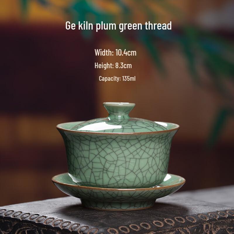 Ge Brennofen Rissige Glasur Keramik Gongfu Gaiwan