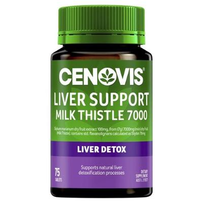 Liver Support Milk Thistle 7000mg 75 Tablets