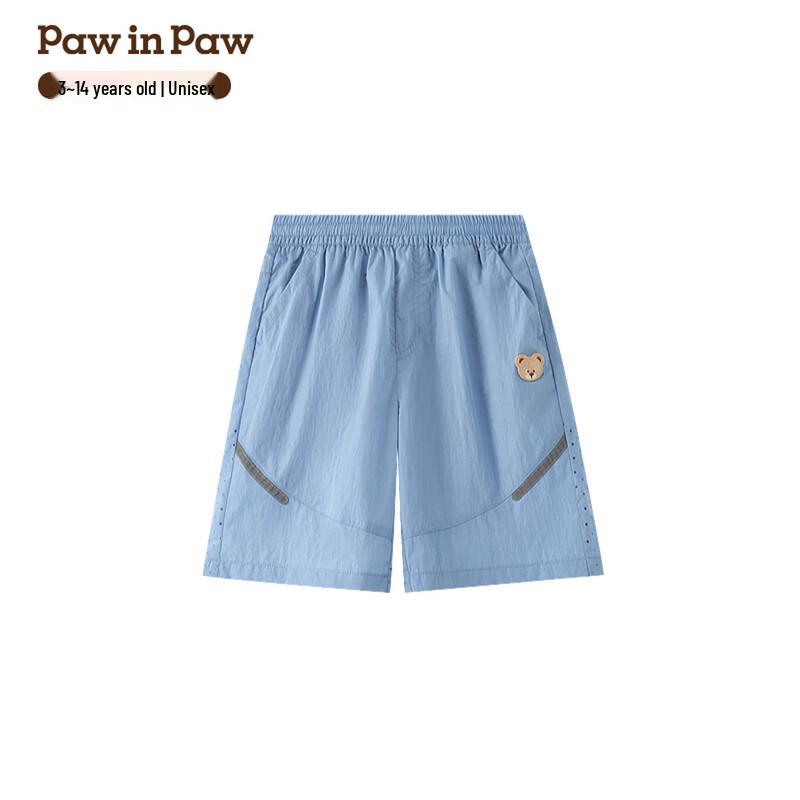 PawinPaw Cartoon Bear Kids  Summer Casual Shorts 120