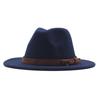 Dámský retro vlněný klobouk Fedora - Podzimní/zimní buřinka v britském stylu s trendy designem