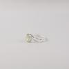 Green Amethyst Gemstone 925 Sterling Silver Jewelry Promise Ring Gift For Love CZR-16-12