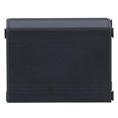 Hliníkový elektrický box Vodotěsné pouzdro s integrovaným krytem pro kutily černé