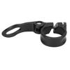 Collier de serrage de selle à dégagement rapide en alliage d'aluminium pour vélo de route et de montagne pour XT-C68 31,8 mm(Noir )