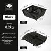 Hot  Drain Basket, Fruit Basket, Foldable Plastic, Large Capacity, Raised Tiptoe, Household Kitchen, Vegetable Washing Basket