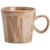 Vintage Rustic Japanese Style Ceramic Coffee Mug with Lid Simple Kiln-Changed Water Cup for Home Office Teacup Coffee Cup