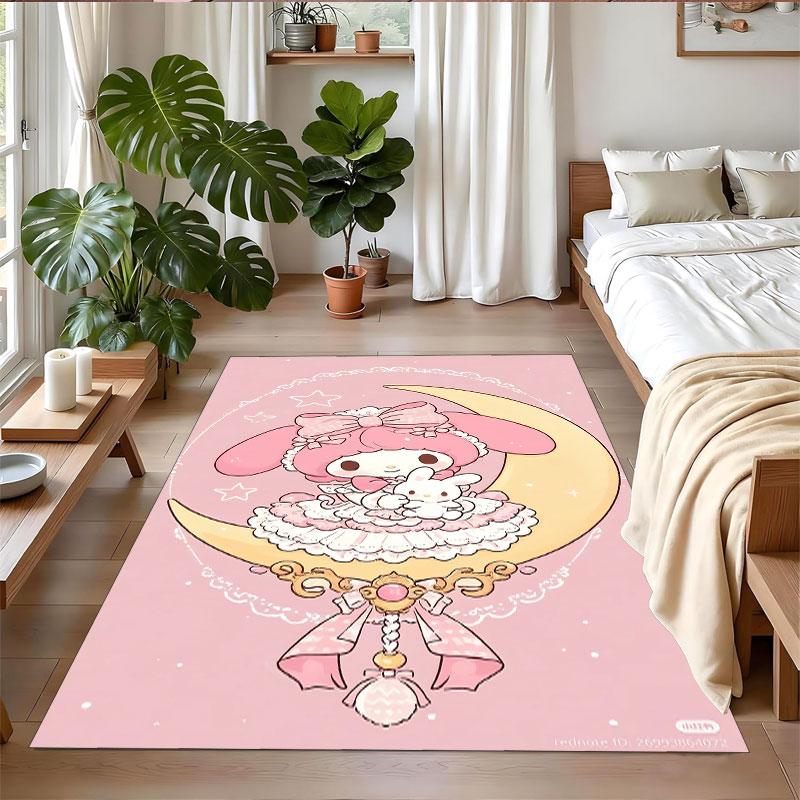 Crystal Velvet Rug Soft Non Slip Indoor Floor Mat Home DecorMy Melody