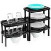 Black Kitchen Shelf 31X22X14.5 / 11.5 Cm 5 Pcs.