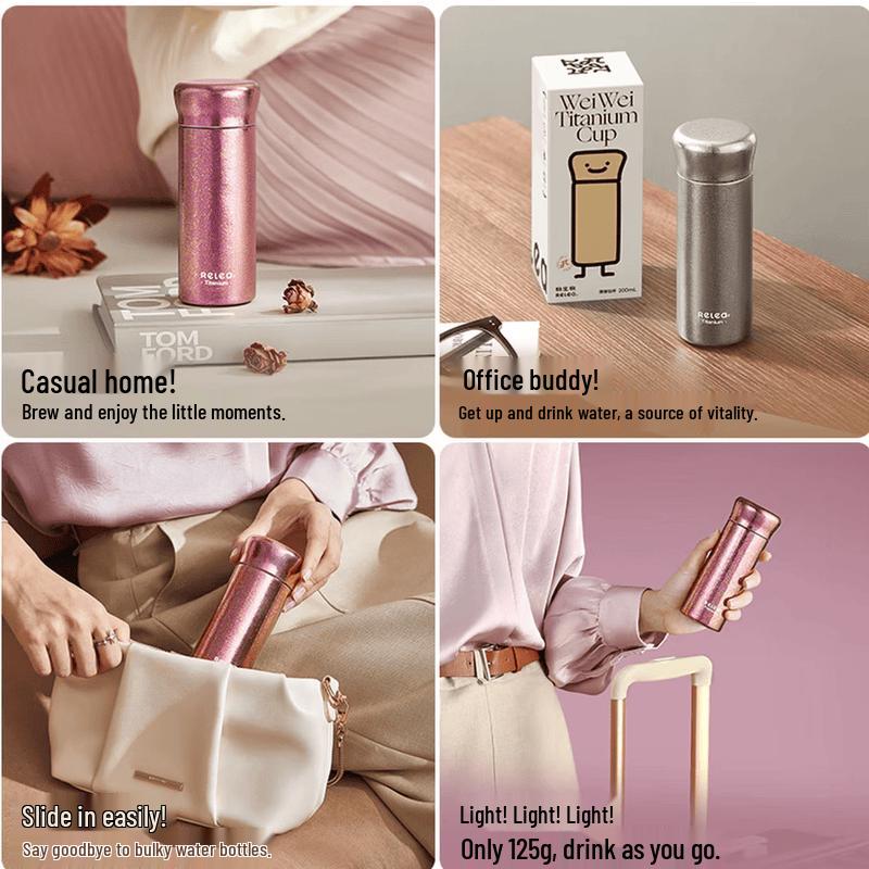 Wushengwu Weiwei Portable Titanium Cup
