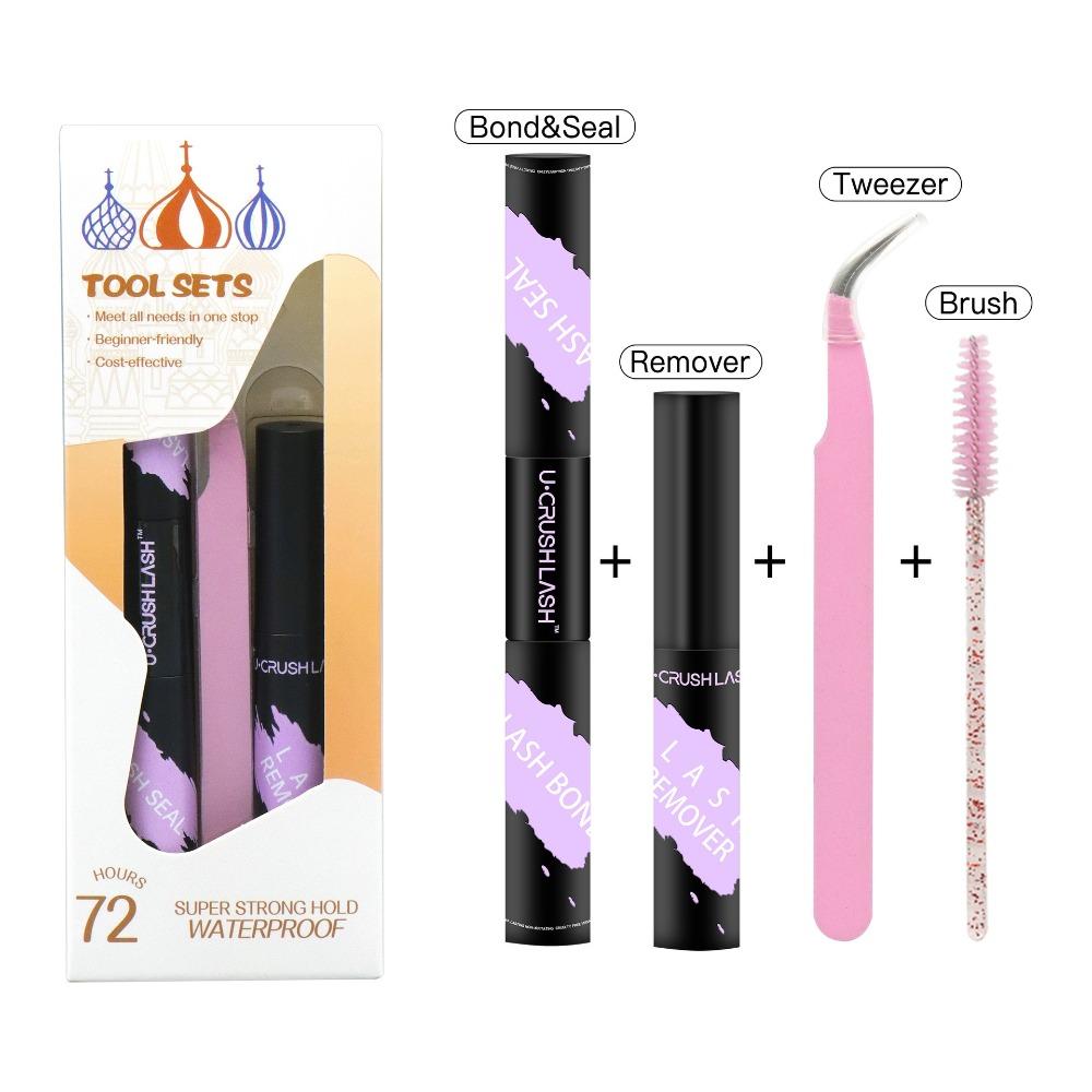 Waterproof Lash Glue Remover Non-Irritating Long-Lasting Adhesive Lash Extension Kit Cosplay Style 4