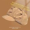 1pc Hat, Premium Octagonal Hat, Women'S Solid Color Newsboy Cap, Large Head Size All-Match Painter Octagon Cloud Hat