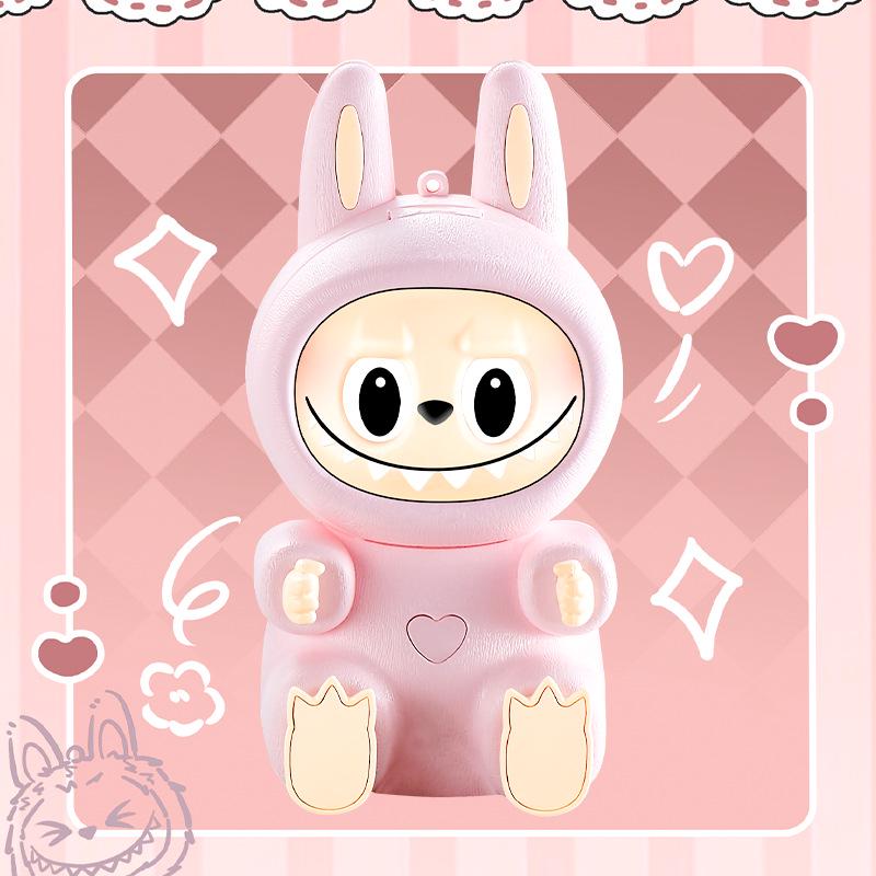 Popular Three-Speed Night Light Mini Neck Fan with Pull-out Flip Design for Outdoor Use