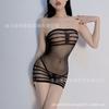 Sex stockings sexy temptation underwear one-piece large size tight body perspective hollow hip bag flirting uniform