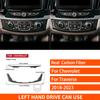 For Chevrolet Traverse RS LT 2018- Carbon Fiber Sticker Central Air Conditioning Control Panel Car Accessories Decorative