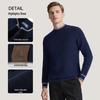 Montagut Men's Thickened Pure Wool Crewneck Sweater