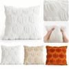 Pumpkin Cover 4545 Cm Faux Plush Halloween Decorative Throw Case for Couch Sofa