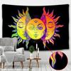 Sun God Moon God Tapestry Bohemian Style Wall Hanging Background Decoration Fabric Beautiful Mysterious Print Decoration
