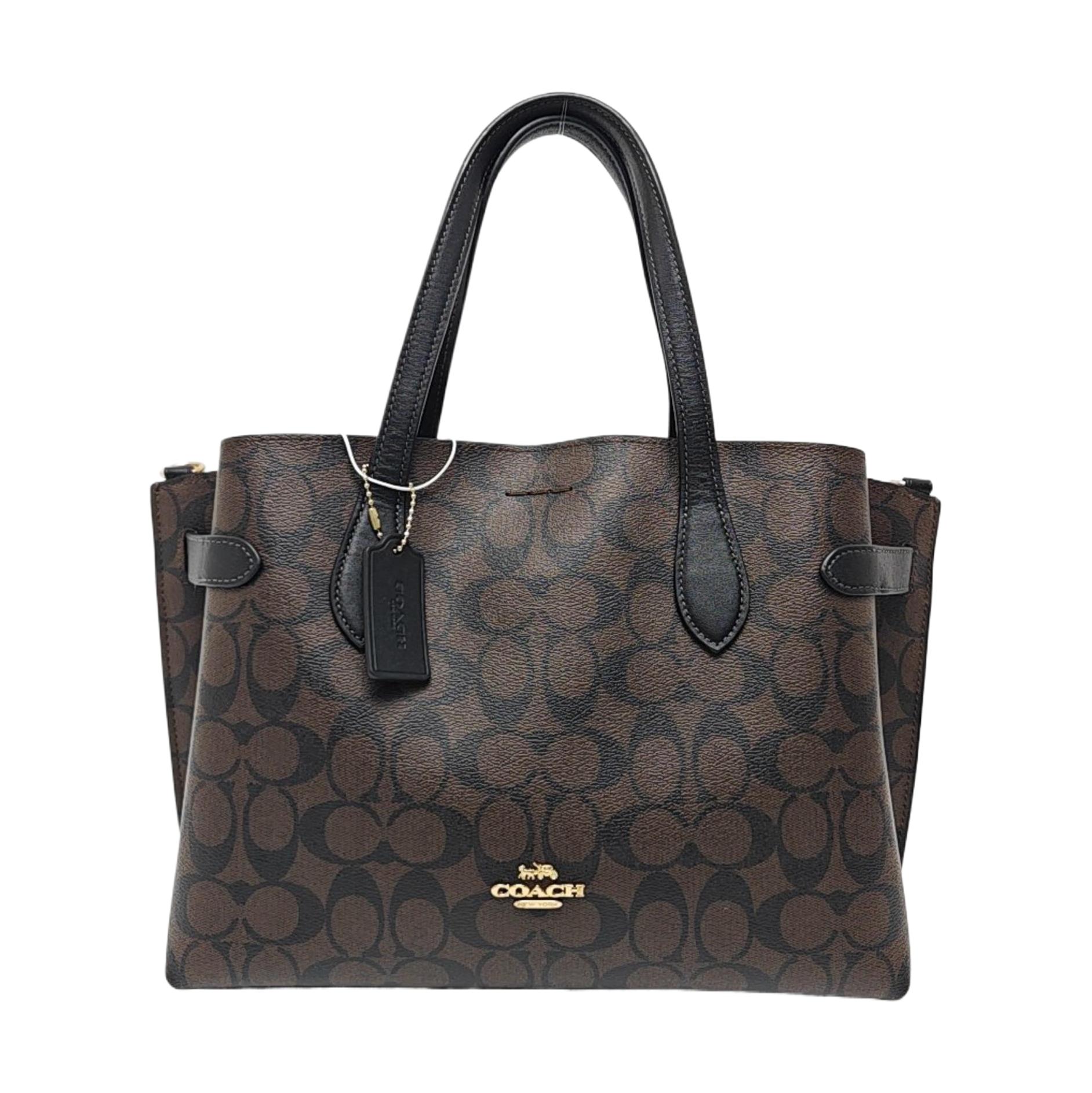 [Pre-Owned] Allover Logo PVC Shoulder Crossbody Tote Bag - Very Good #D6W5LJ ONE SIZE