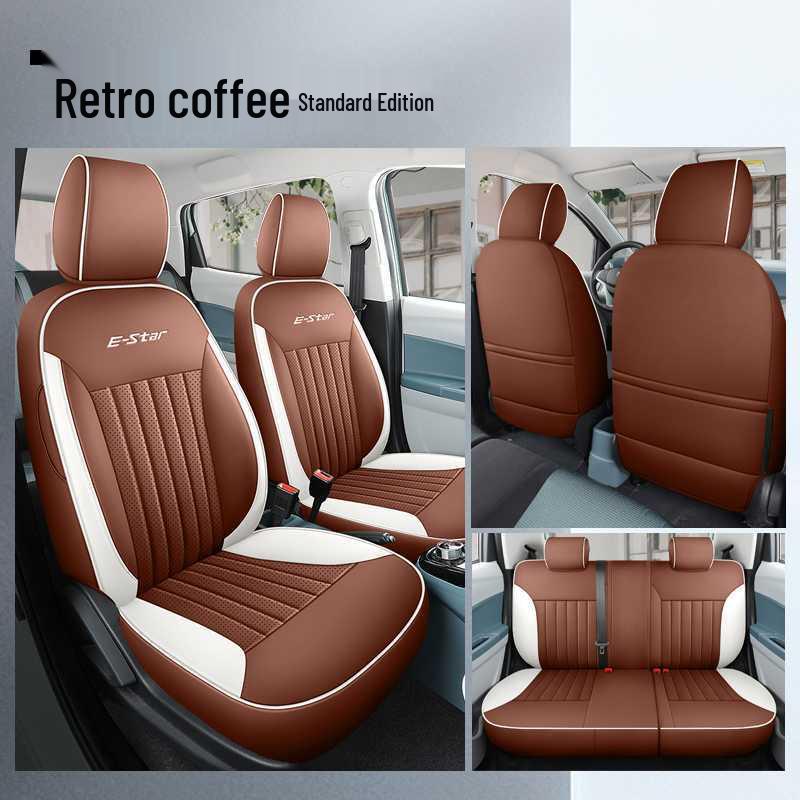 Benbenestar Full Coverage Colorful Car Seat Cushion - National Edition Note Model Year