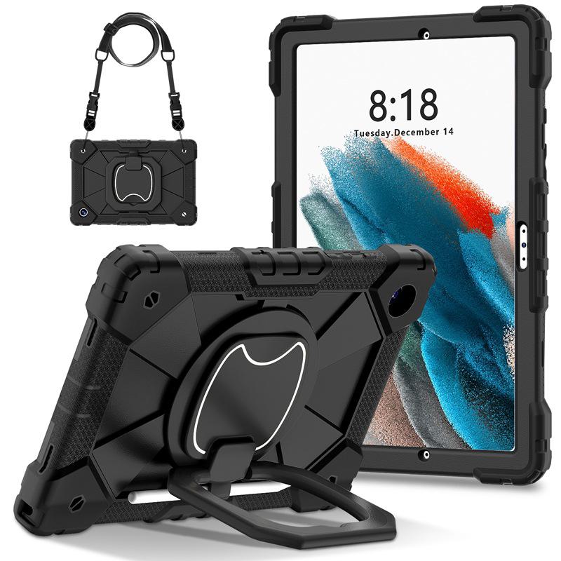 10.5-inch X200 Tablet Silicone Protective Case with Shoulder Strap and Lanyard