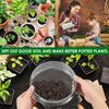 3Pcs Garden Soil Sieve Stainless Steel Rice Fine Wire Mesh Strainer Handheld Kitchen Strainers Round Flour Baking Sieve