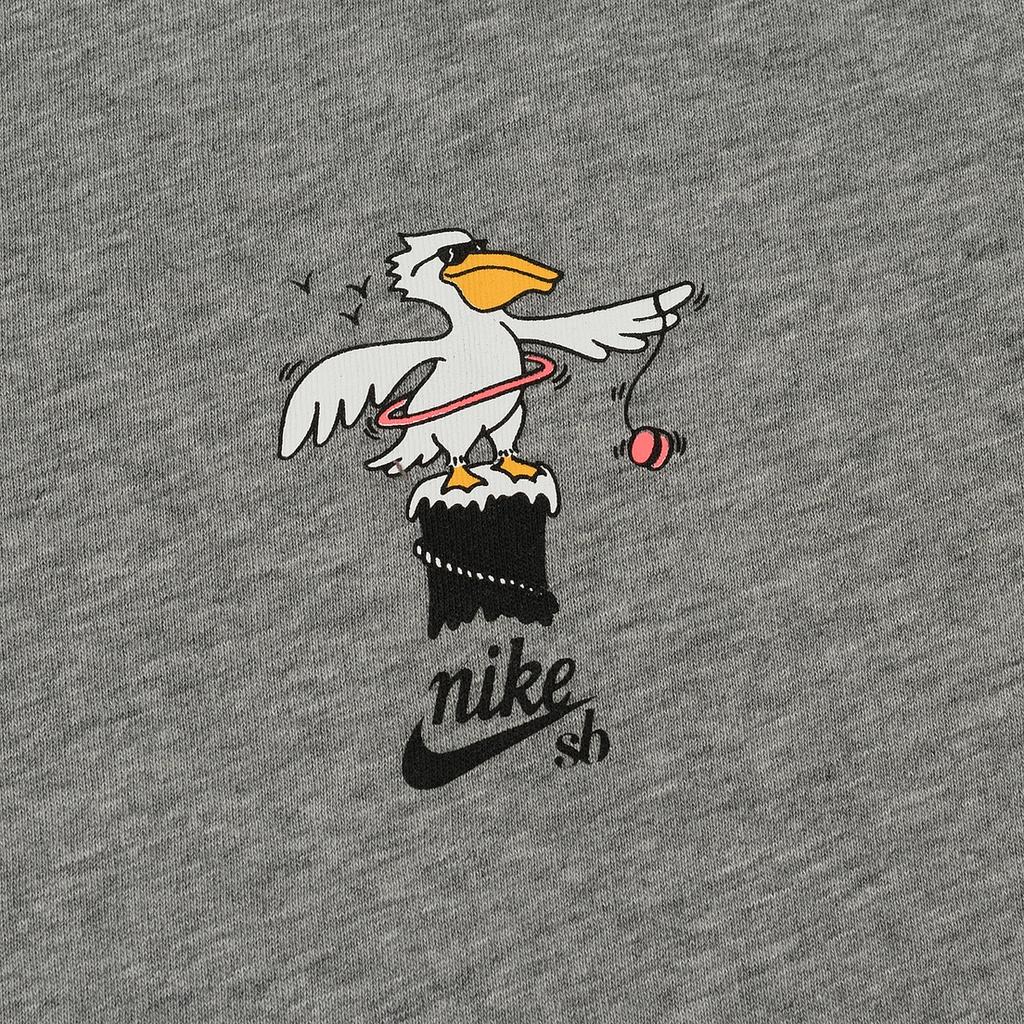 Nike SB Pelican Cotton Letter Print Crew Neck Short Sleeve T-Shirt Men tops 912350-063