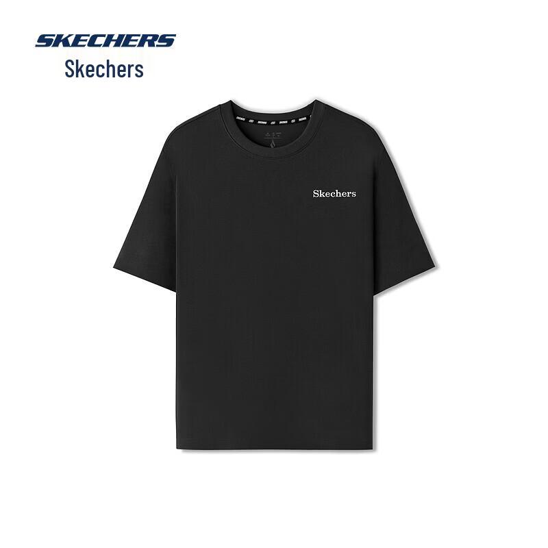 Skechers Men s Anti-Bacterial Short Sleeve Knit T-Shirt XL