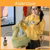 Dinosaur Plush Shoulder Bag For Girls And Boys With Cartoon Design And Storage Capacity