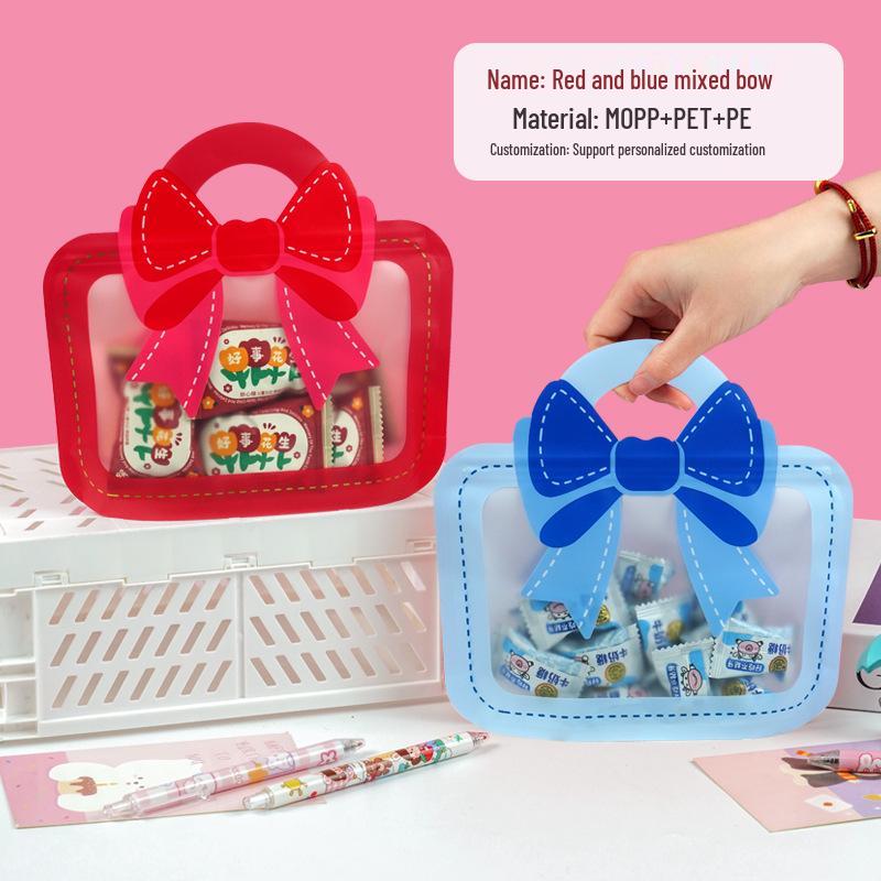 Back-to-School Children's Gift Bags: Cute Self-Sealing Snack & Birthday Packaging