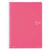 KOKUYO Soft Ring A5 Notebook 80 Sheets Dot Grid Light Pink Durable Note Pad Stationery