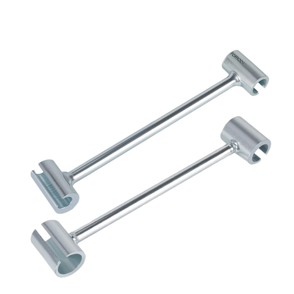 Double Ended Door Hinge Adjustment Wrench for Precise Control of Hinge Clearance on Multiple Door Types Made of Steel