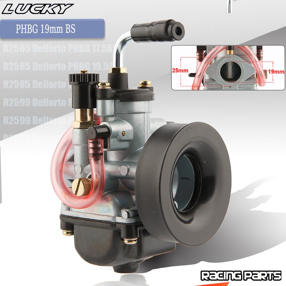 19mm 21mm PHBG Motorcycle Carburetor For Yamaha BWS ZUMA YQ50 50-100cc Engine 2 stroke 19mm BS 21mm BS motor Dellorto Accessorie