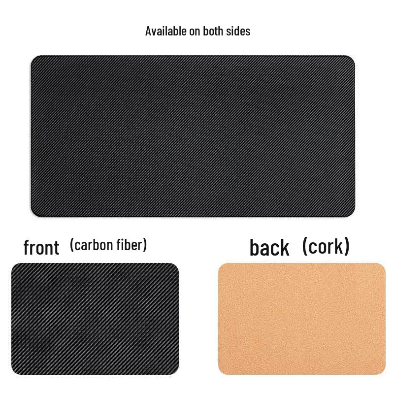 

Очень большой водонепроницаемый коврик для стола с текстурой углеродного волокна и коврик для мыши для киберспорта Other size + LOGO