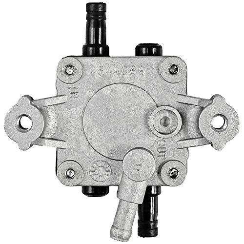 Ersatz-Kraftstoffpumpe für B&S 844527 844089 Rasenmähermotoren mit Vakuum-Kraftstoffförderung für Modelle 540000 541000 542000 543000