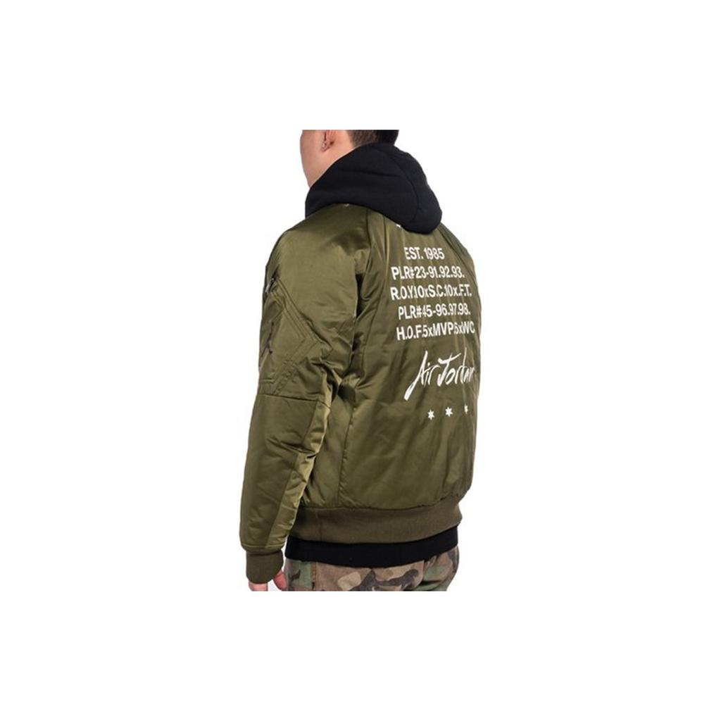 Jordan MA-1 Flight Jacket Sport Cotton Jacket Men Outerwear Military-Green AV5999-395