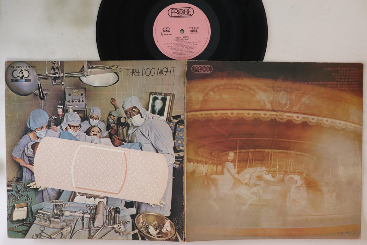 

LP Пластинка THREE DOG NIGHT Тяжёлый труд IPZ82001 PROBE 1974 Япония Рок