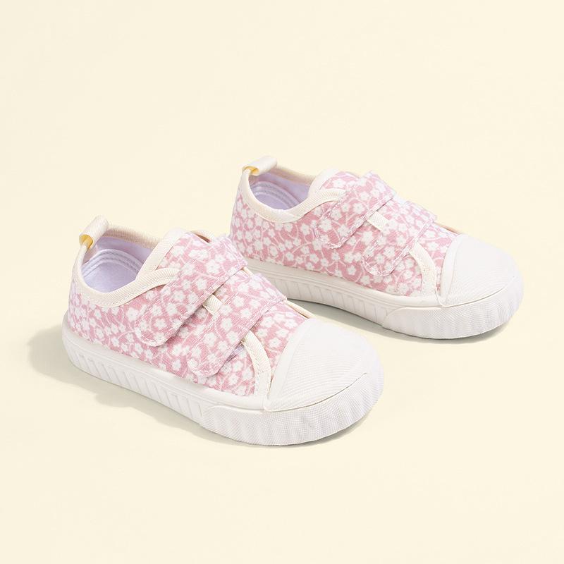 

Soft-soled Cute Canvas Shoes for Girls, Casual Shoes for Girls 22 розовый