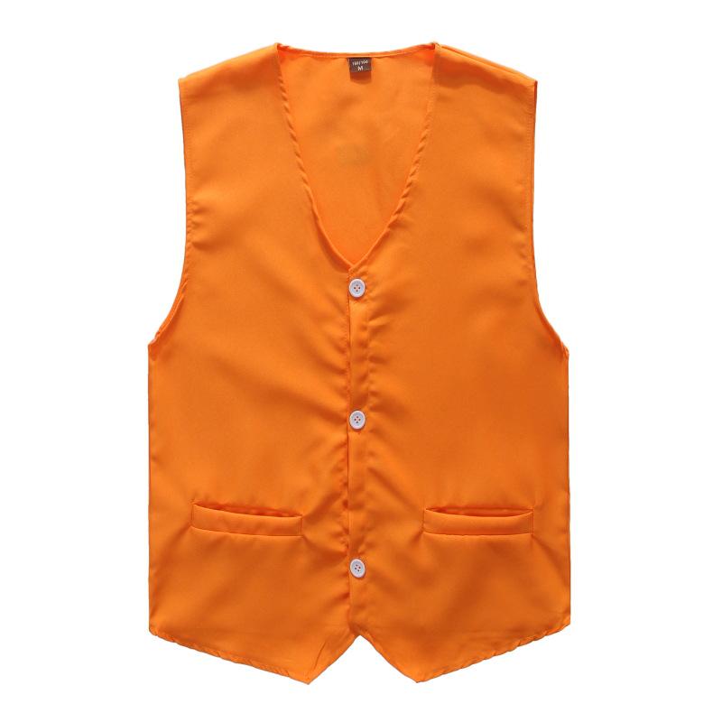 Custom Polyester Cotton Sleeveless Volunteer Vest - Workwear & Promotional Shirt