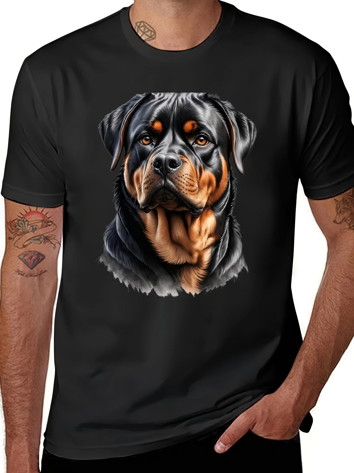 T-Shirt y2k Rottweiler T 4XL