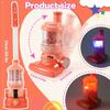 Kids Vacuum Cleaner Toy With Light Pretend Play Household House Cleaning Toys for Children Toddler Girls Boys Birthday Gift