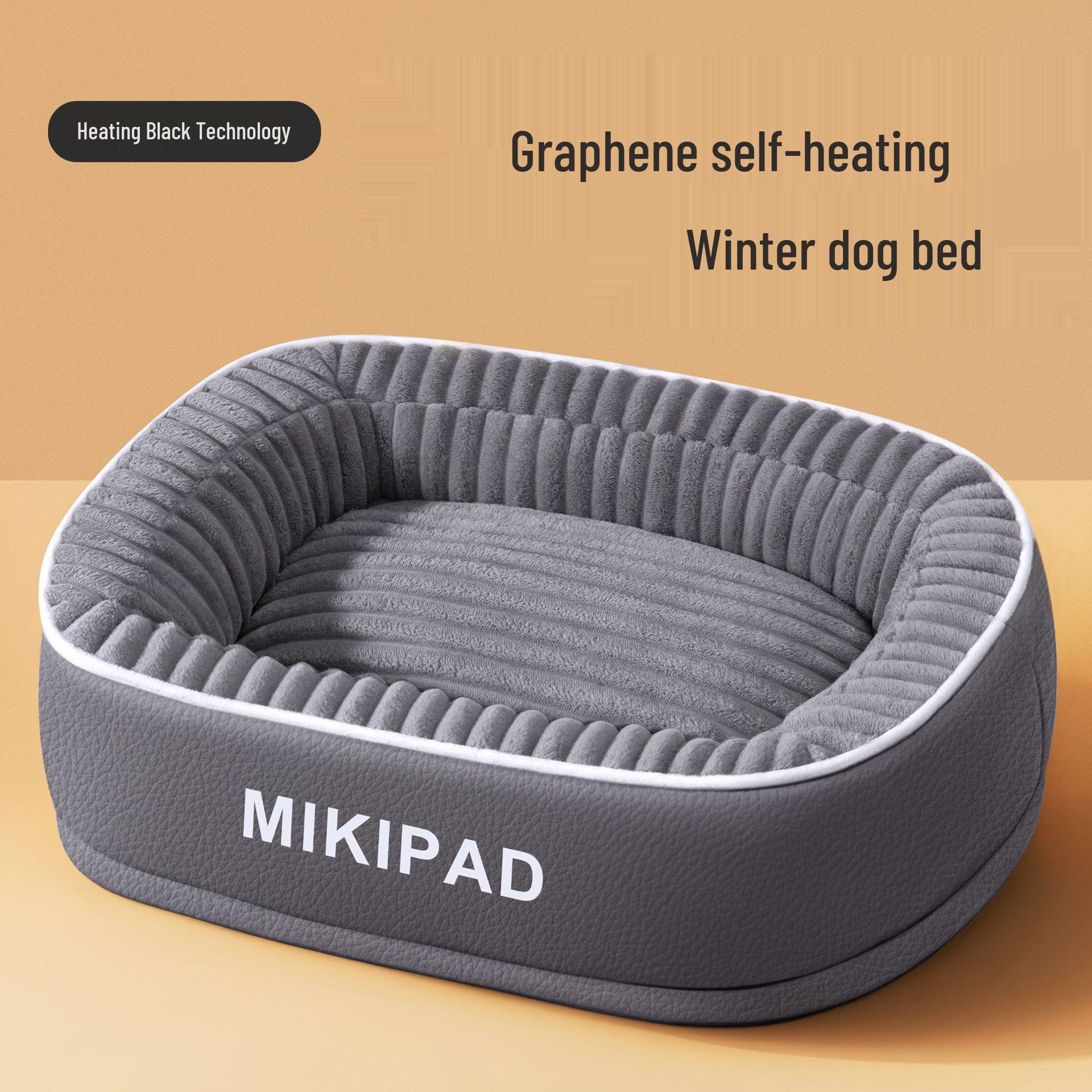 

Водонепроницаемая, устойчивая к укусам лежанка для собаки: Теплый, Съемный, Моющийся Коврик для Собак Средних и Крупных Пород, Идеально подходит для Сиба-ину M: 70*50*20 cm (up to 7 kg)