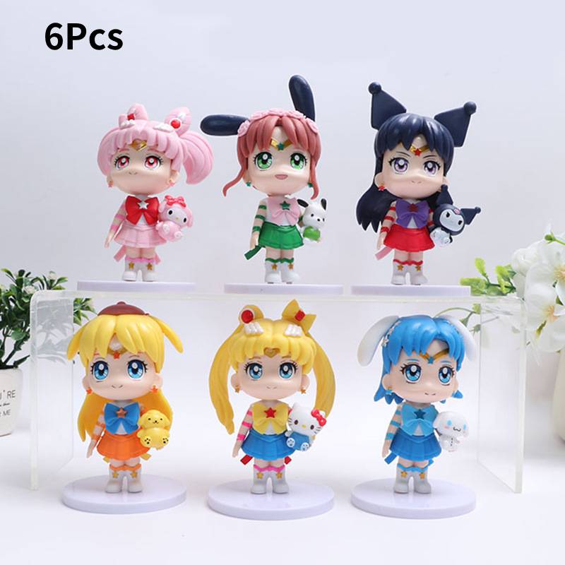 Action Figure Model Doll Cute Cartoon Desktop Decoration Ornament