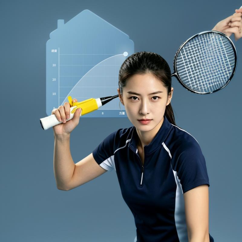 Pp Badminton Grip Aid Improve Skills Universal Tennis Racket Grip Assistance Badminton Racket Posture Correction